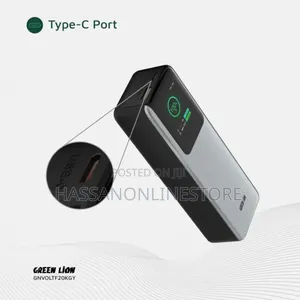 Green Lion Voltura 20000mah Power Bank Pd100w - Grey