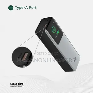 Green Lion Voltura 20000mah Power Bank Pd100w - Grey