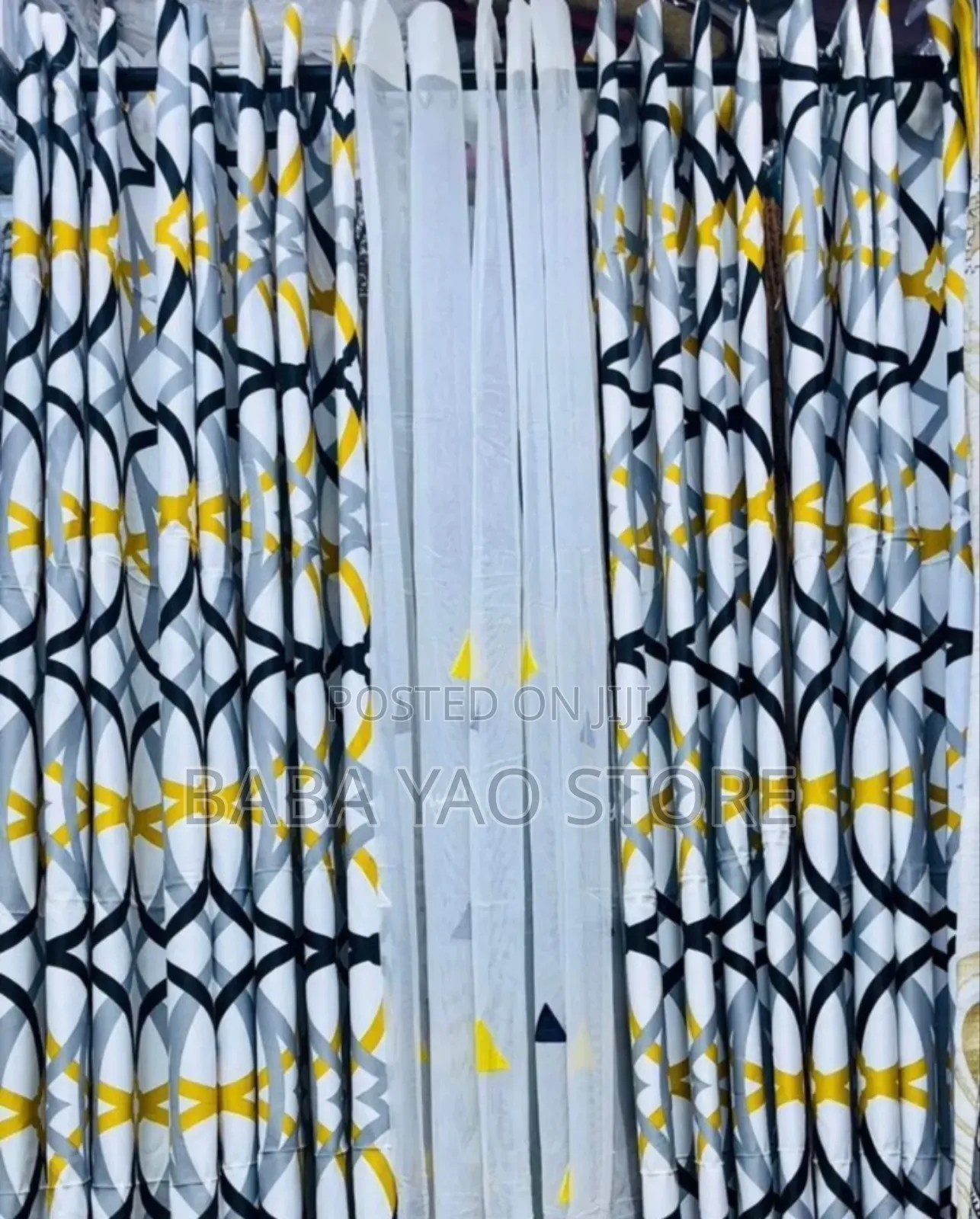 Golden Design Blackout European Curtains for Livingroom