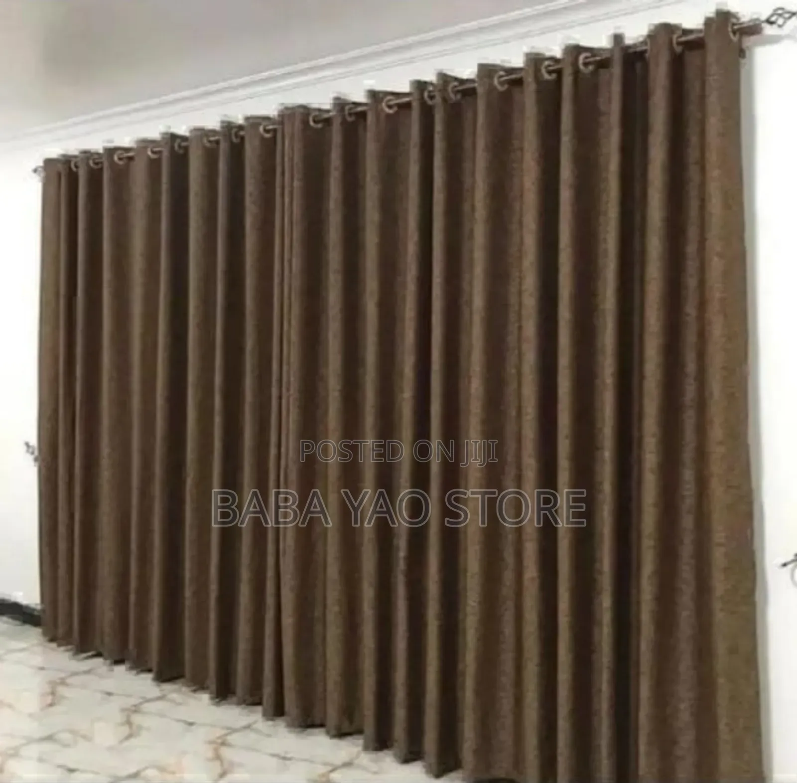 Plain Design Multi-Colour Curtain Blackout Classical Curtain