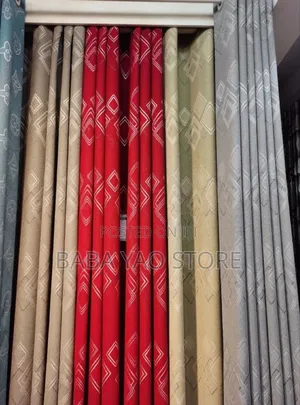 Modern Polyester Fabric Luxury Classical Curtains Top Window