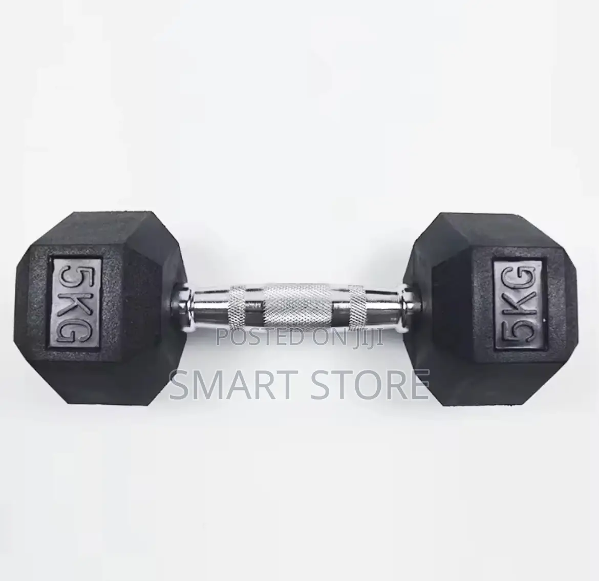 Hexagon Rubber Dumbbell 5kg