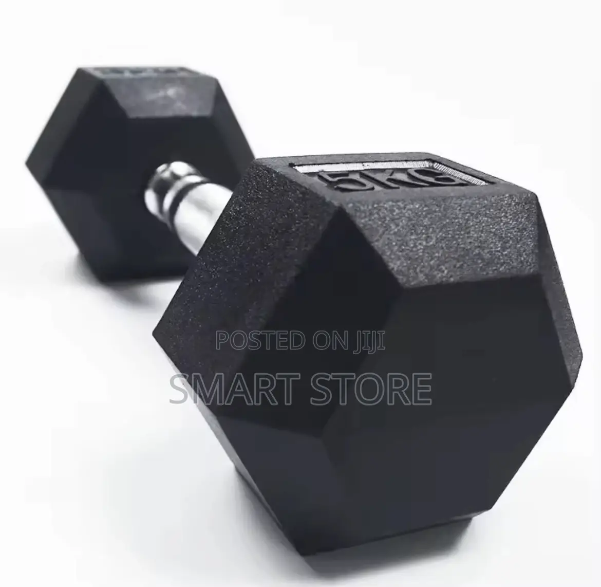 Hexagon Rubber Dumbbell 5kg