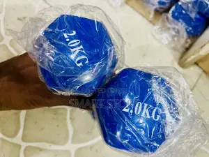 Neoprene 2kg Blue Dumbbell