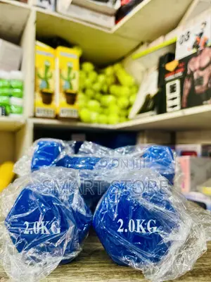 Neoprene 2kg Blue Dumbbell