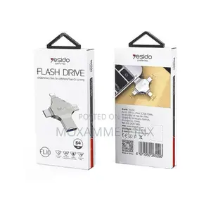Yesido Fl10 64gb Storage Multi Flash Drive Usba, Usbc
