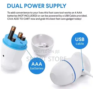 Electric Foot Grinder – Rechargeable Callus Remover