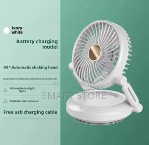 Mini Usb Desktop Fan – Portable Rechargeable