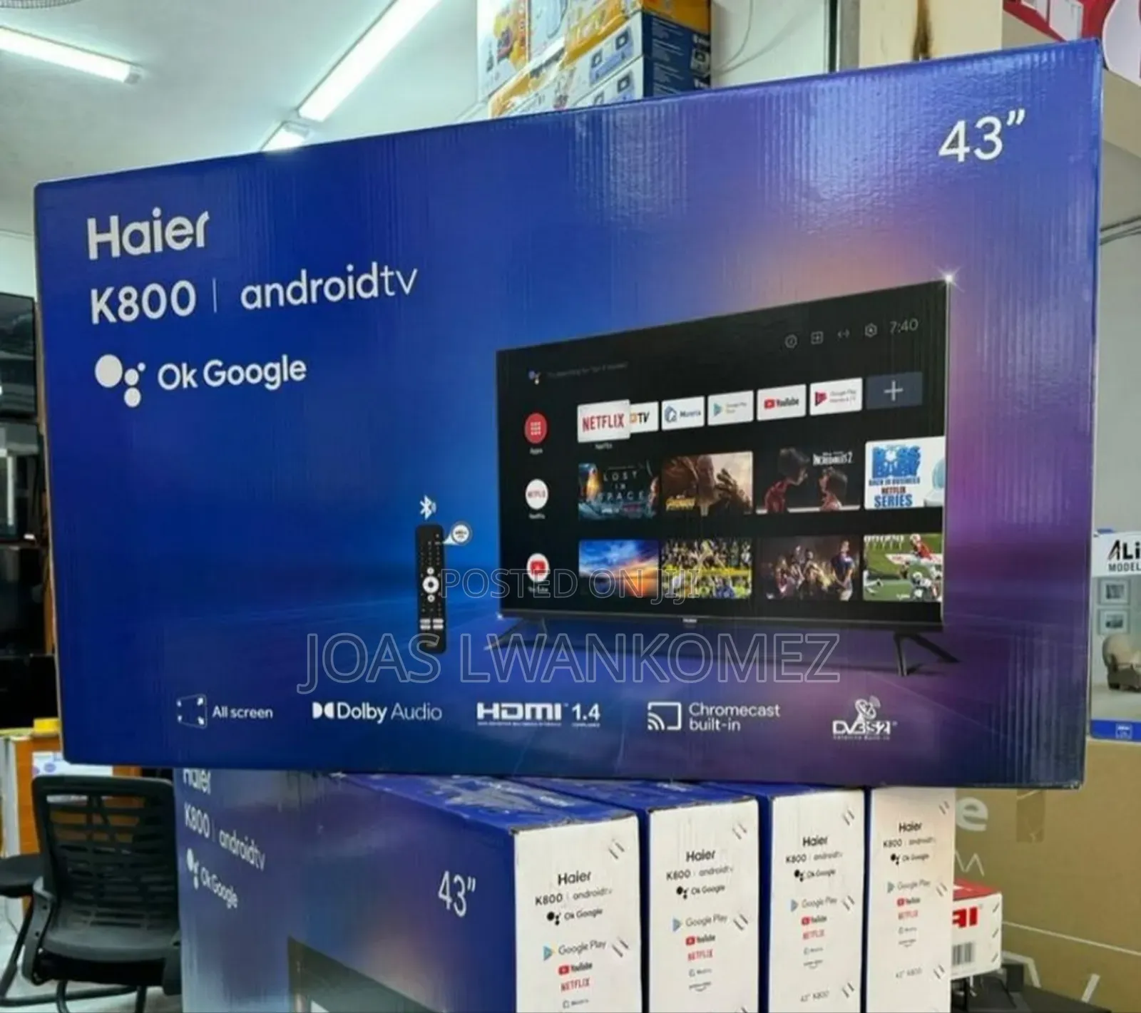 Android Tv 43 Inches (Haier)