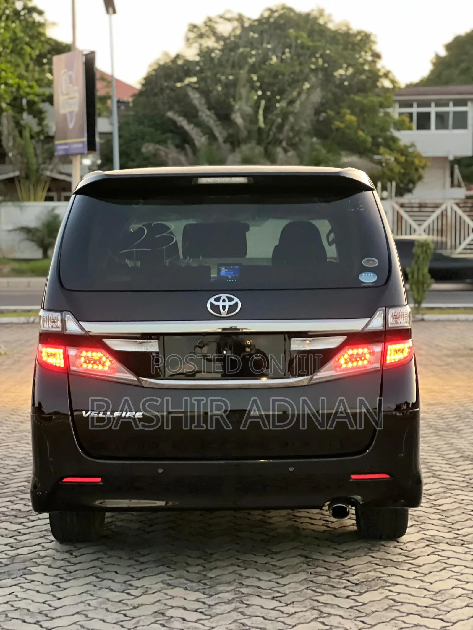 Toyota Vellfire 2012 Black