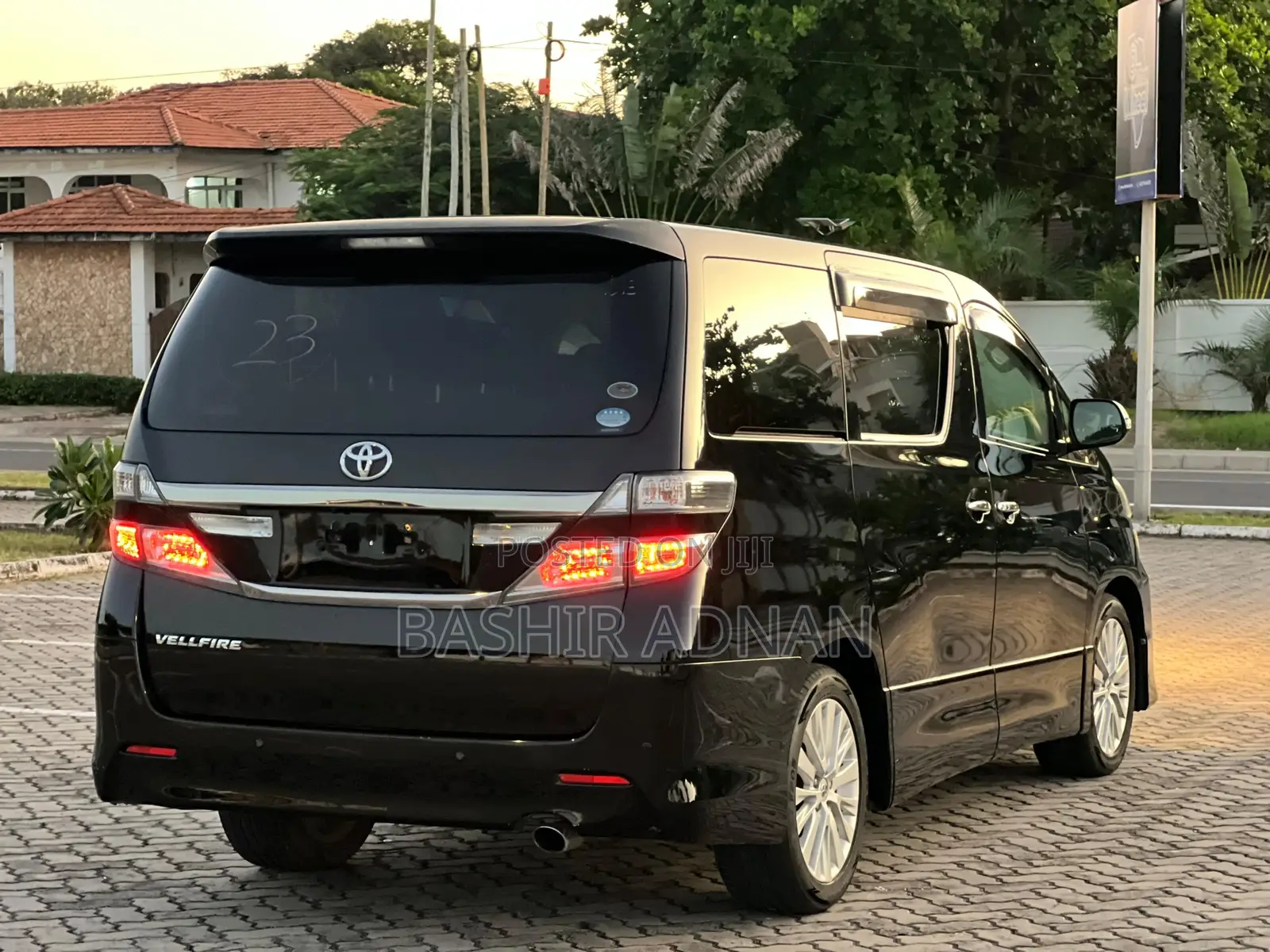 Toyota Vellfire 2012 Black
