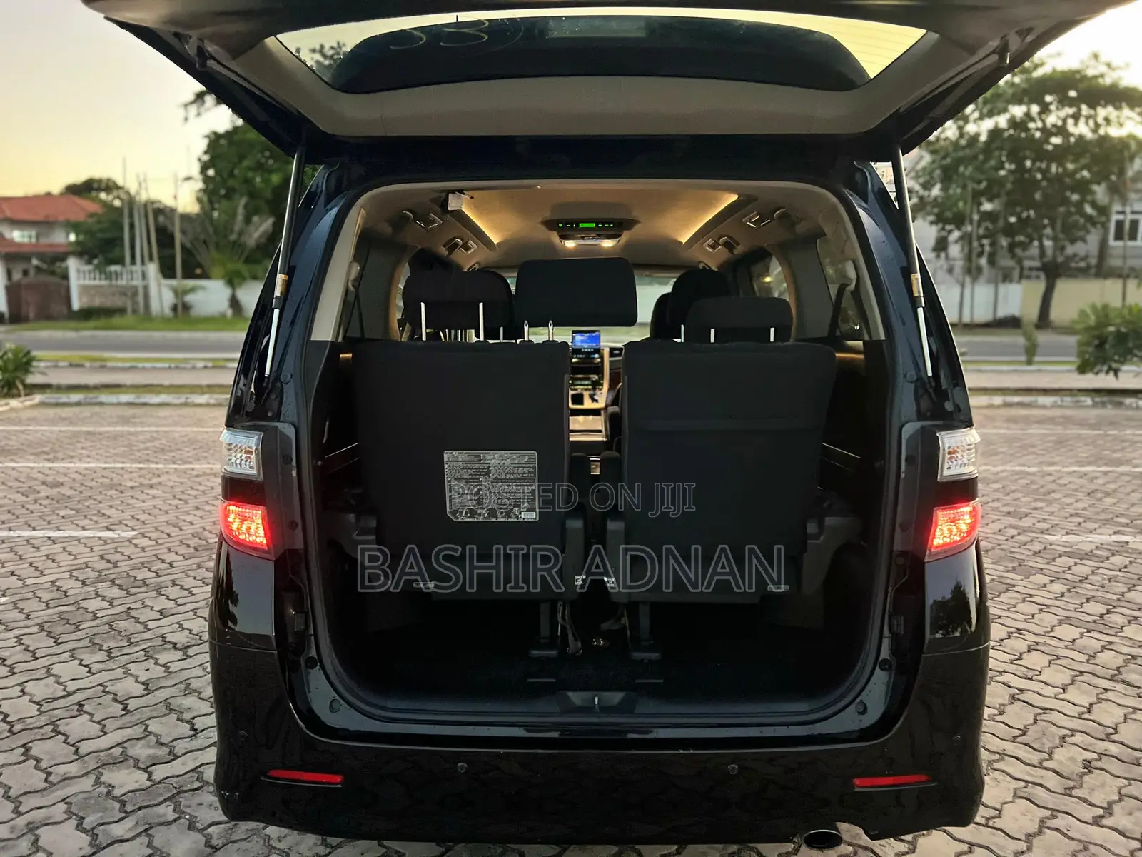 Toyota Vellfire 2012 Black