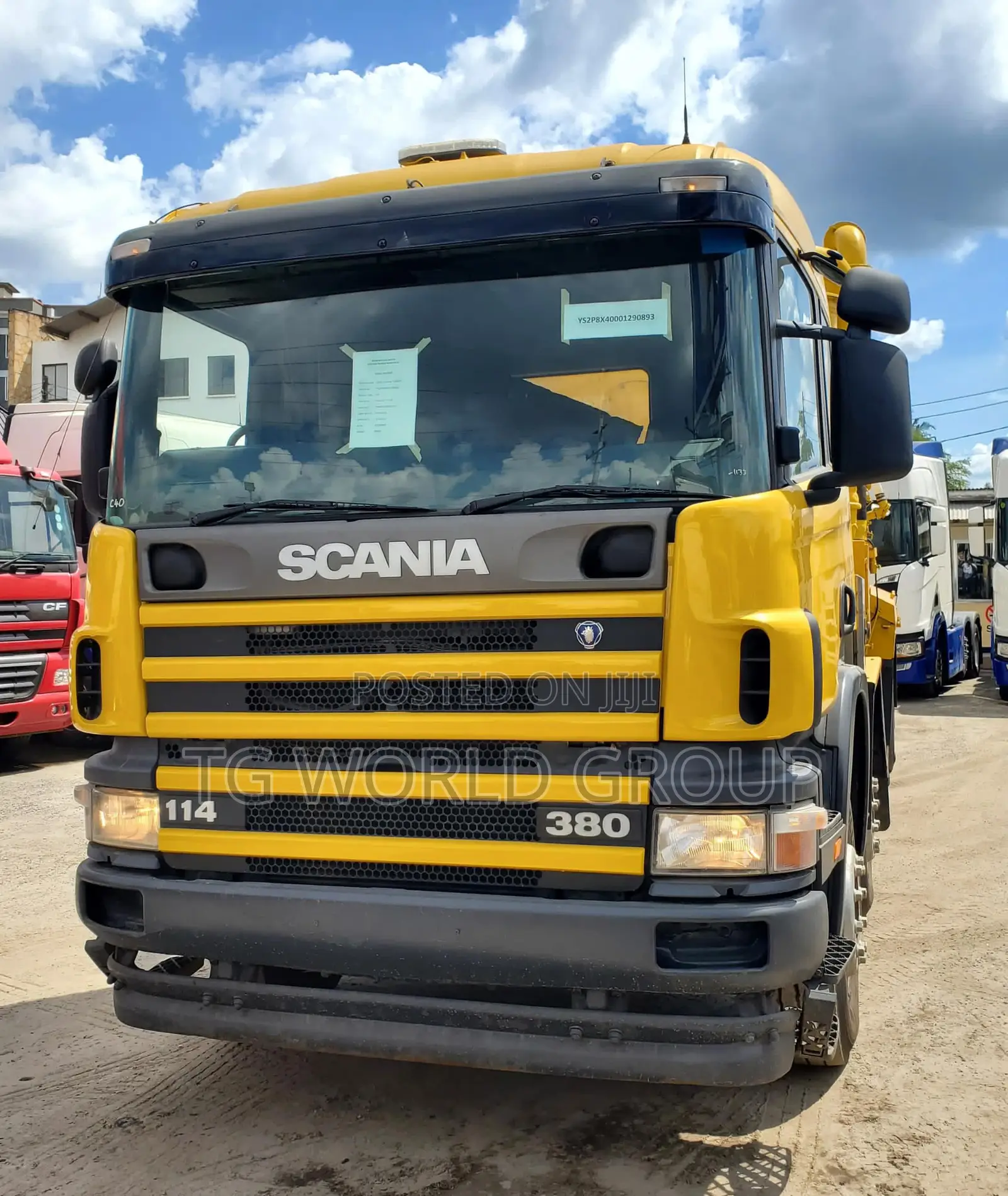 2003 Scania 114 - 340 Septic Tank Drain 8x4