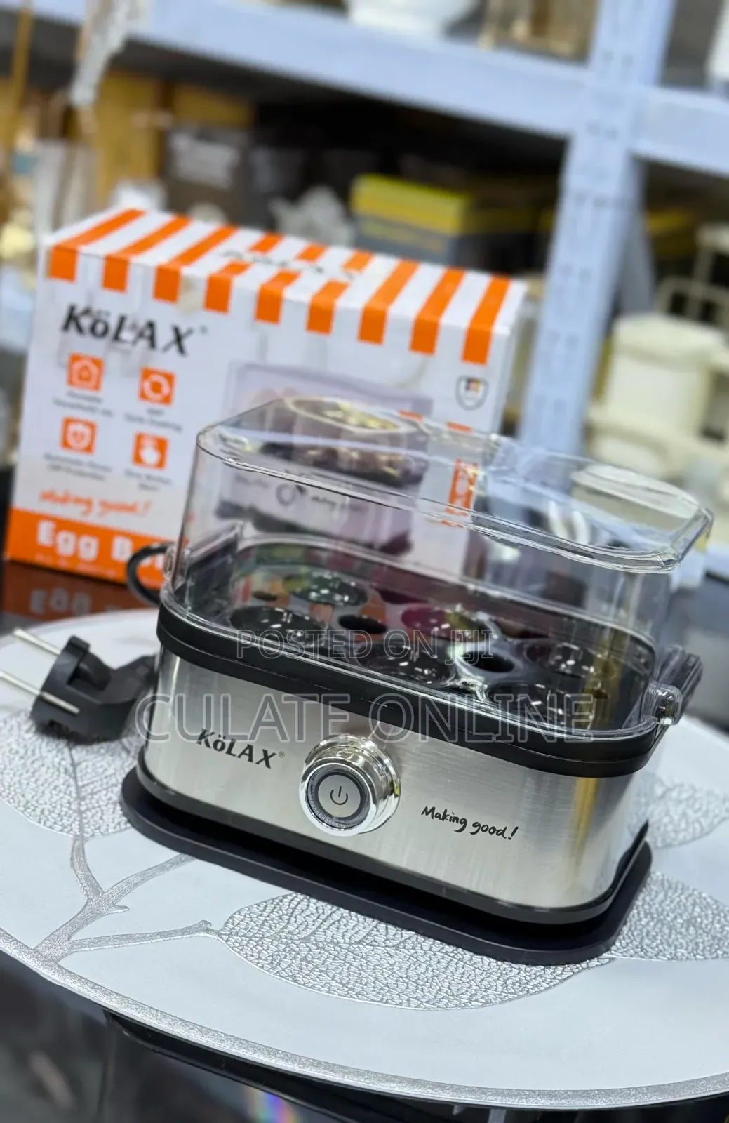 Kolax Electric Egg Cooker