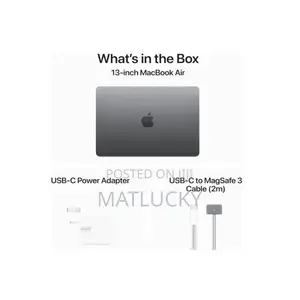 New Laptop Apple MacBook Air 2024 M3 15-Inch 16GB Apple M3 SSD 512GB