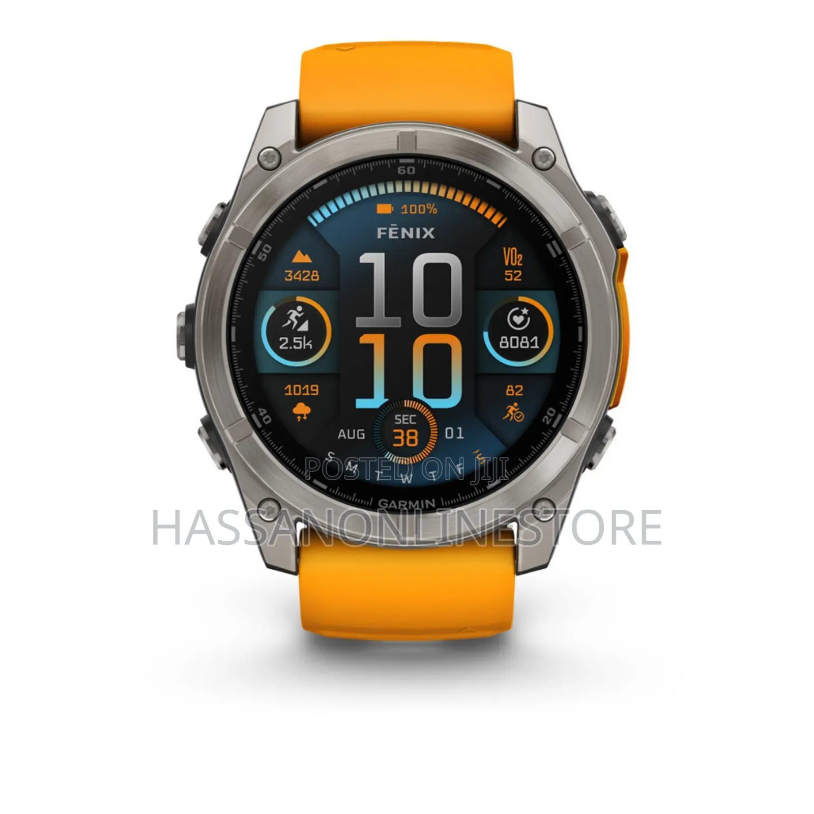 Garmin Fenix 8 51mm Amoled Sapphire Titanium Smartwatch