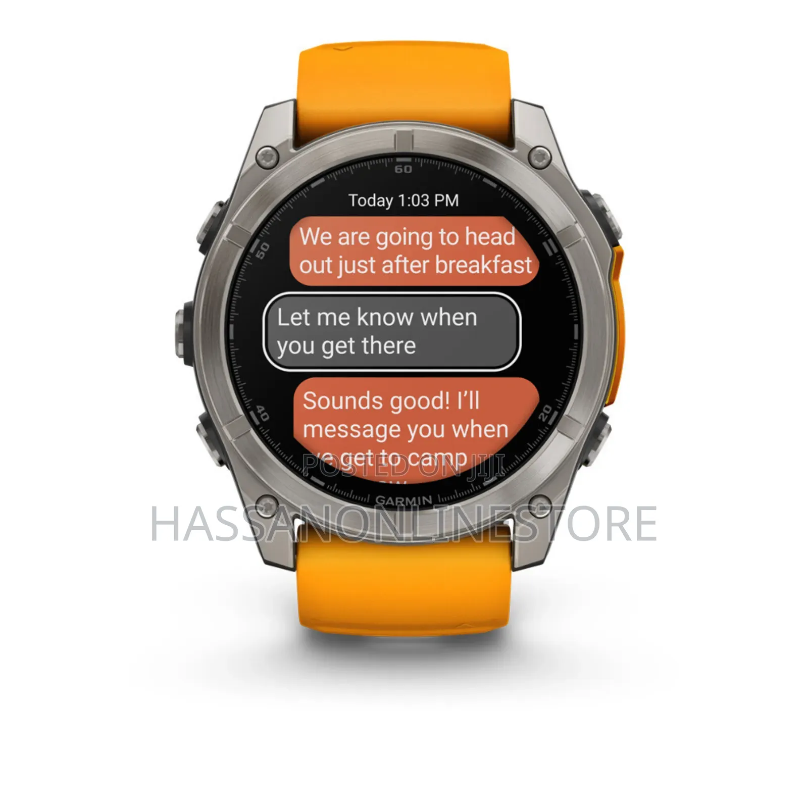 Garmin Fenix 8 51mm Amoled Sapphire Titanium Smartwatch