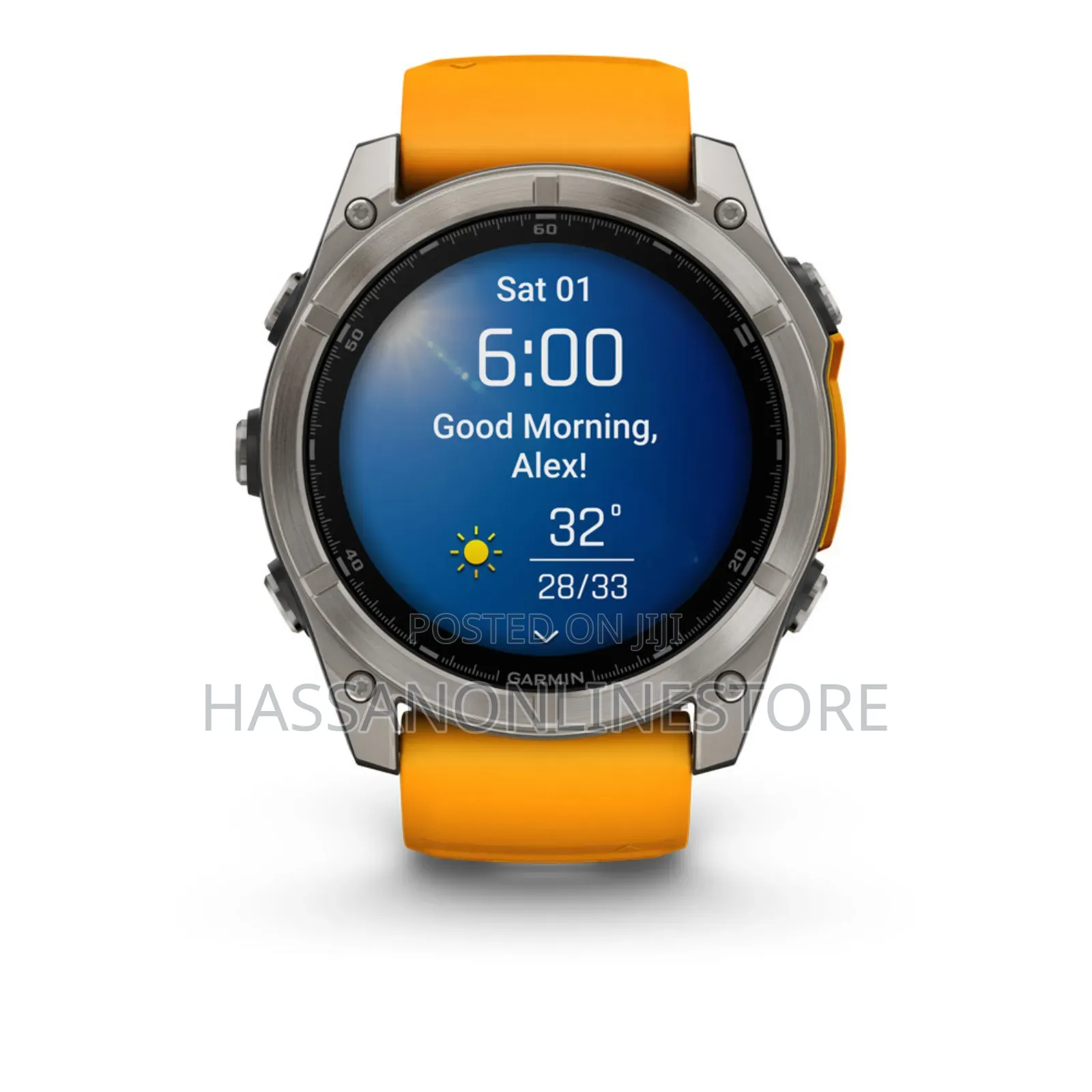 Garmin Fenix 8 51mm Amoled Sapphire Titanium Smartwatch