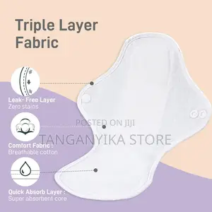 Washable and Re-Usable Feminine Cotton Pads