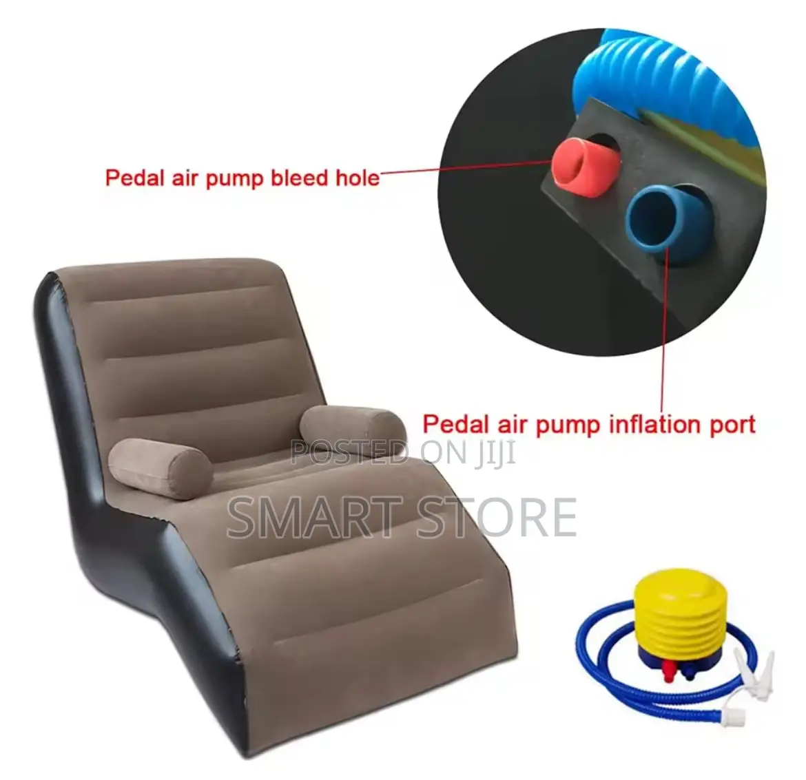 Inflatable Chaise Lounge Air Sofa