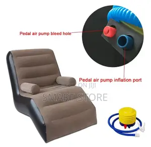 Inflatable Chaise Lounge Air Sofa