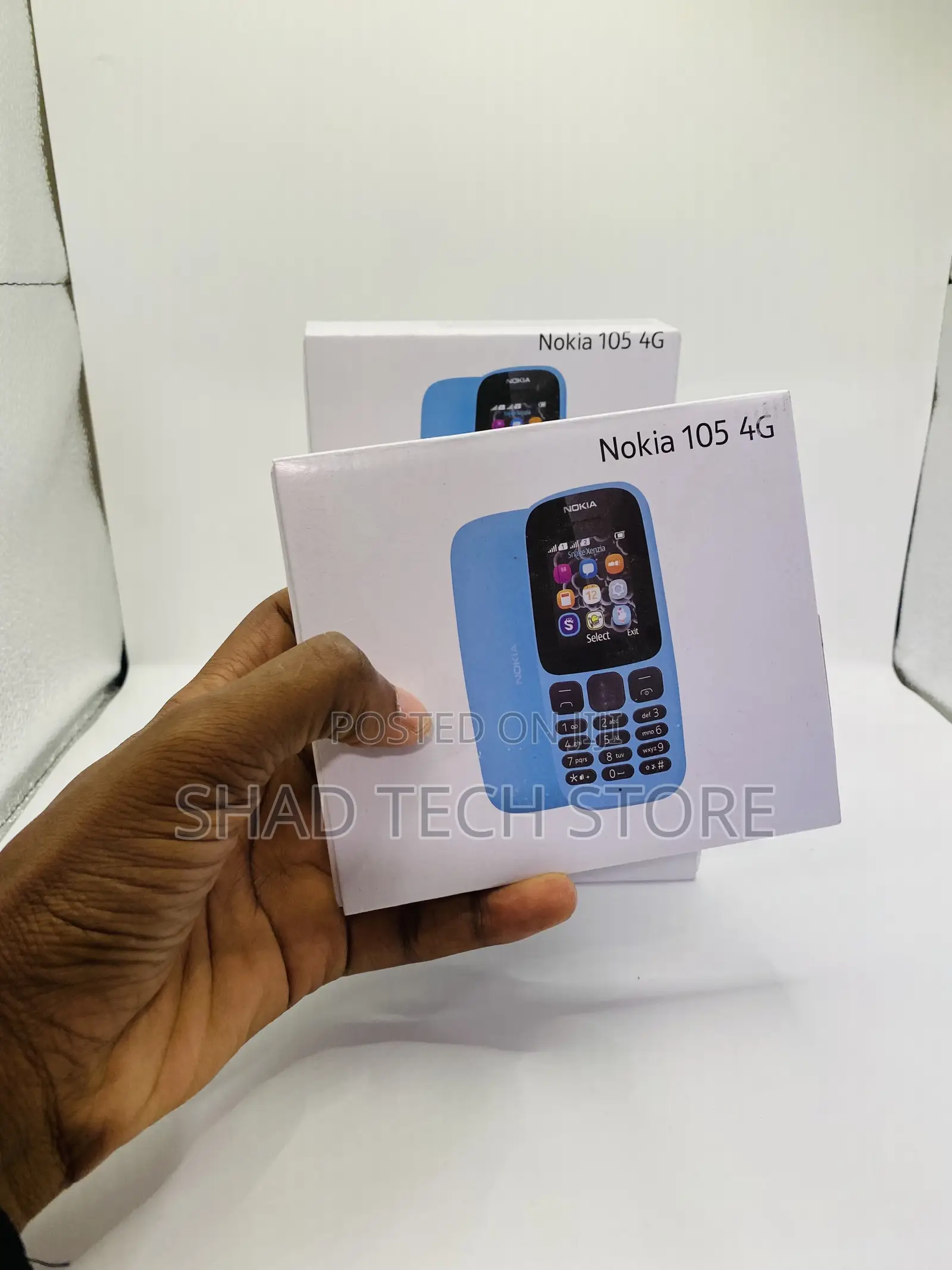 New Nokia 105 4G Black