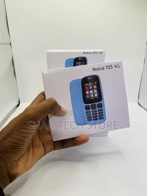 New Nokia 105 4G Black