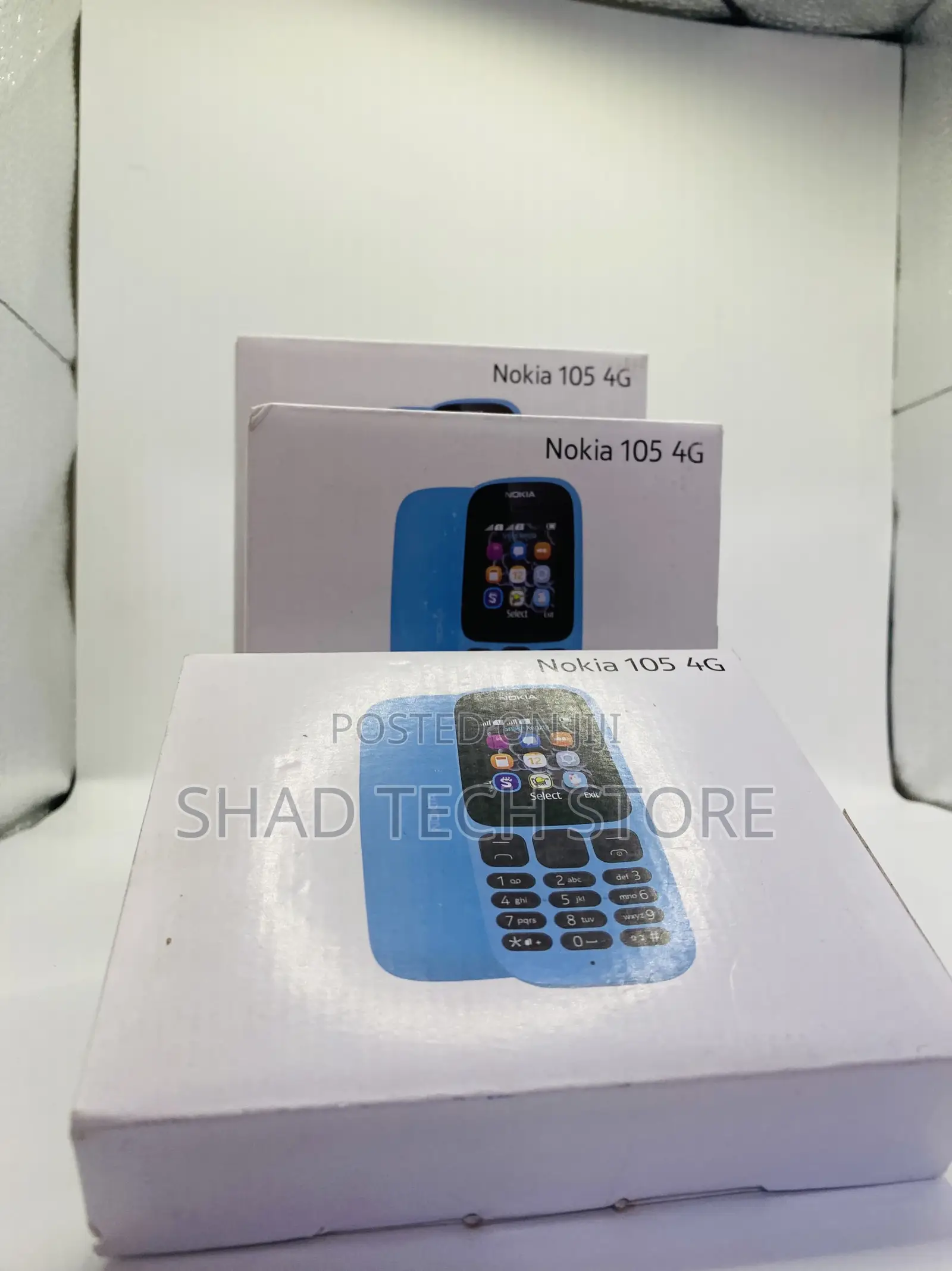 New Nokia 105 4G Black