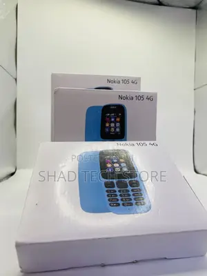 New Nokia 105 4G Black