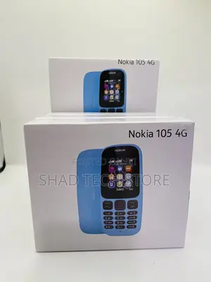 New Nokia 105 4G Black