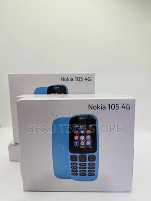 New Nokia 105 4G Black