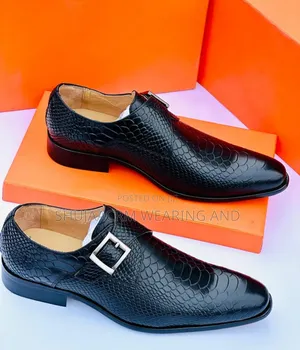 Waved Designes Shoes/Leather/Pure
