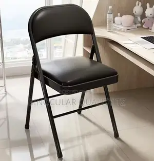 Black Metal Folding Chairs