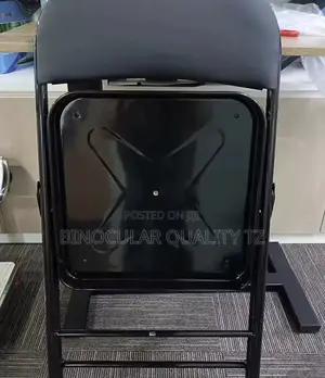 Black Metal Folding Chairs