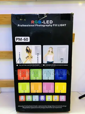 RGB Led Fill Light for Photographers