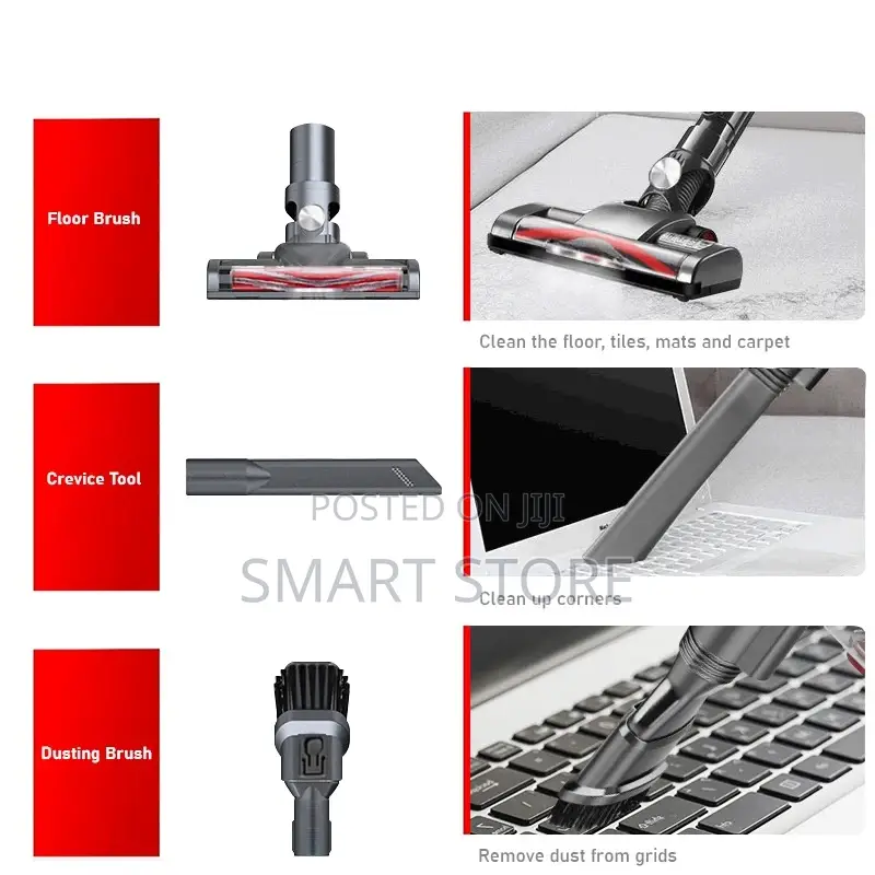 Desin Professional Cordless Vacuum Cleaner – Model Ds-6690