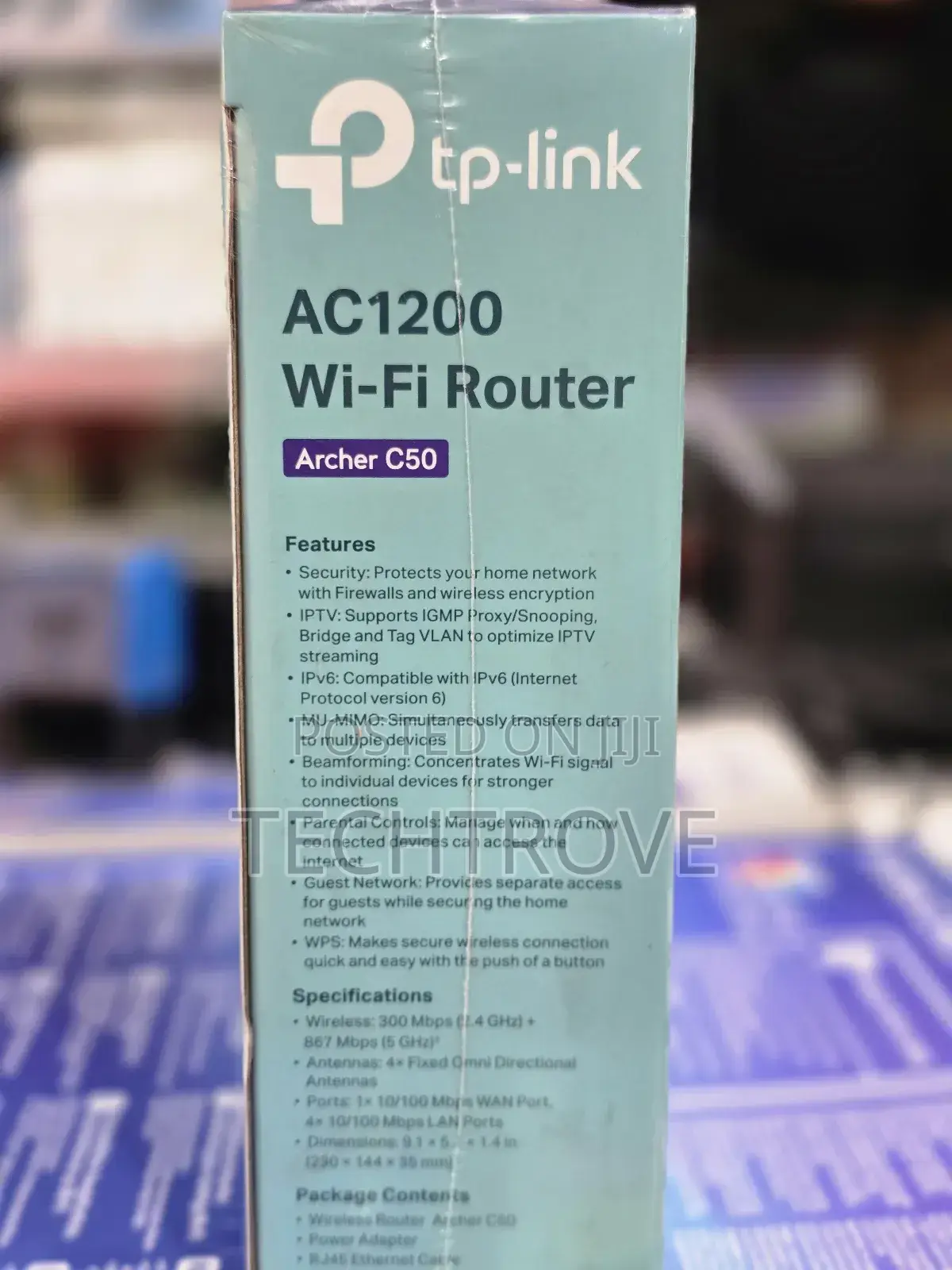 Tplink Archer C50 Ac1200 Dual Band Wifi Router