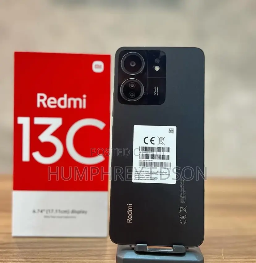 New Xiaomi Redmi 13C 256 GB Black