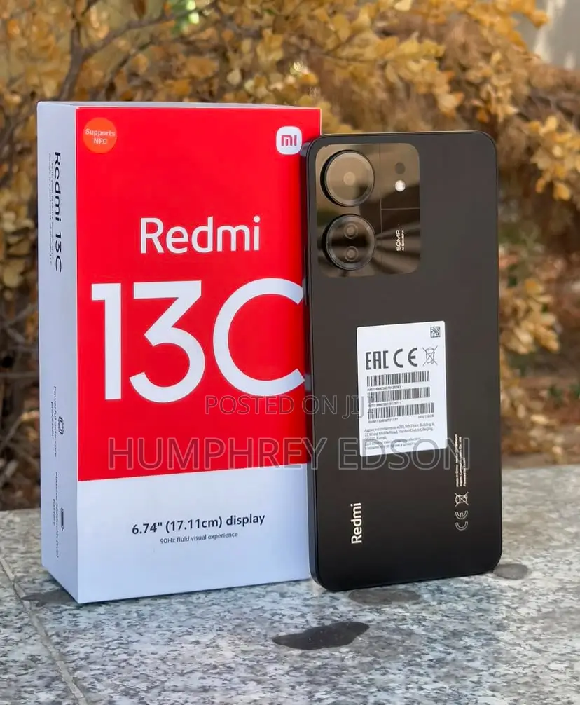 New Xiaomi Redmi 13C 256 GB Black