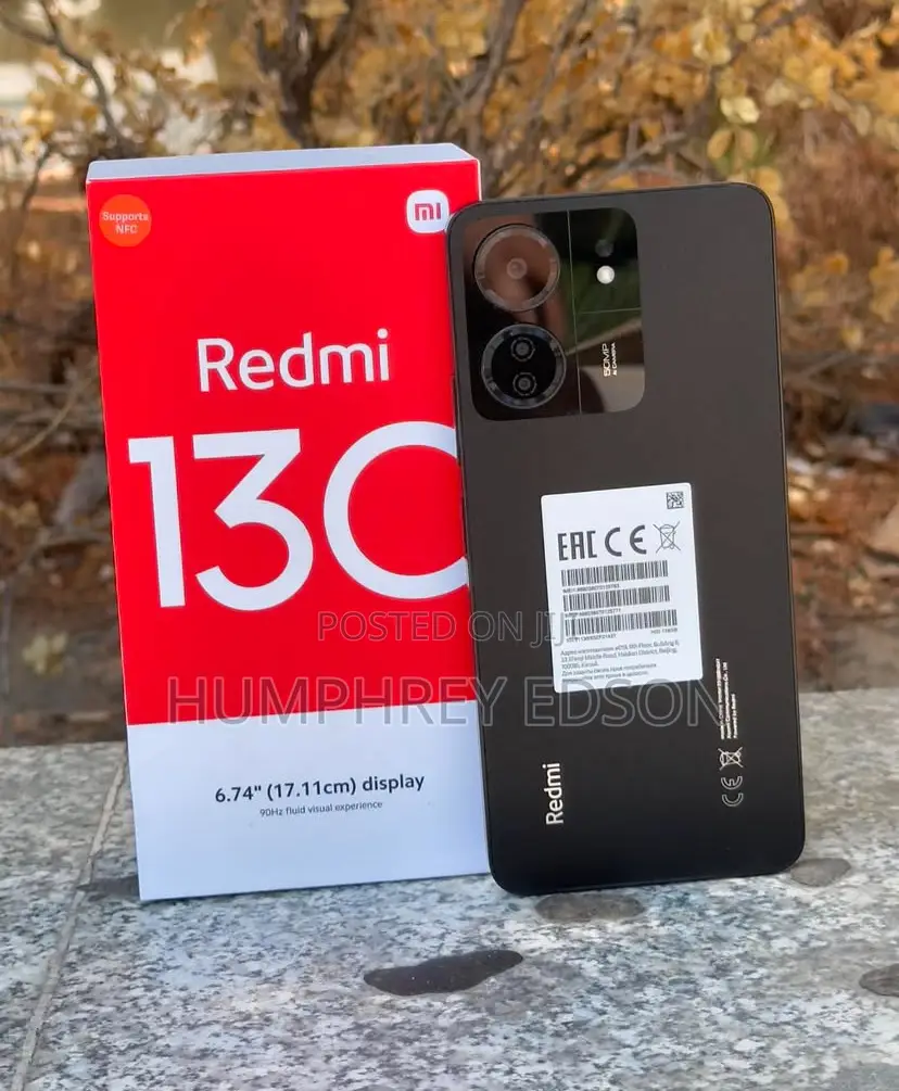 New Xiaomi Redmi 13C 256 GB Black