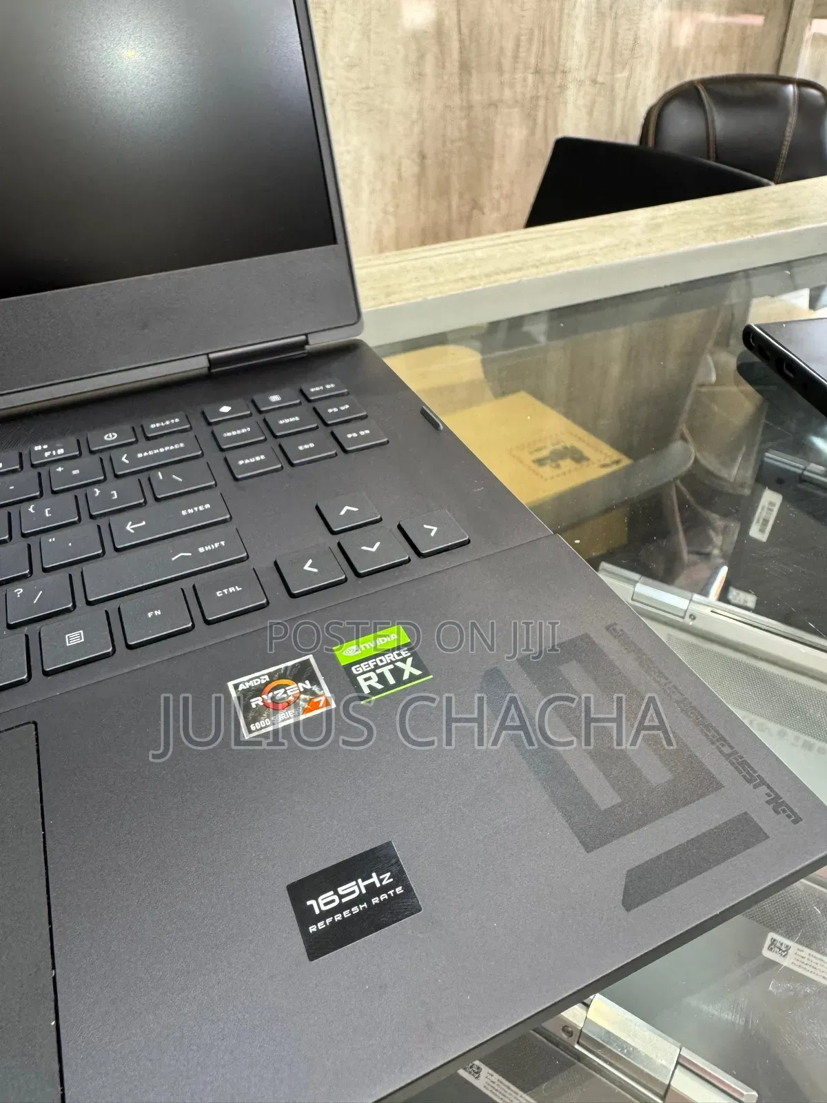 New Laptop HP Omen 16 16GB AMD Ryzen 7 SSD 512GB