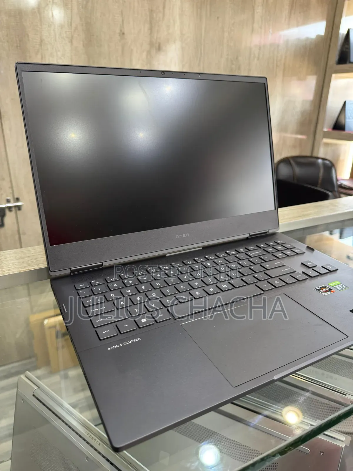 New Laptop HP Omen 16 16GB AMD Ryzen 7 SSD 512GB