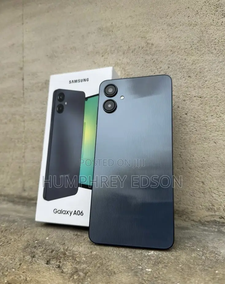 New Samsung Galaxy A06 64 GB Black