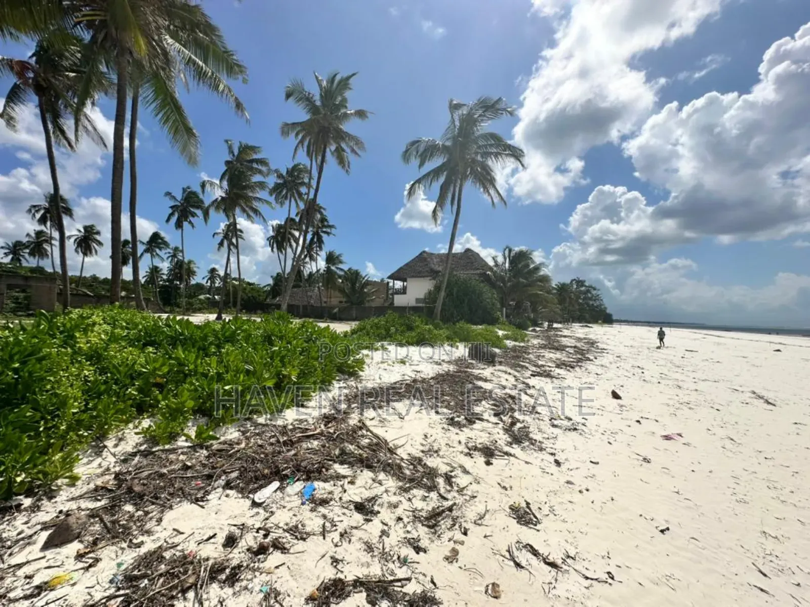 Beach Plot for Sale at Zanzibar