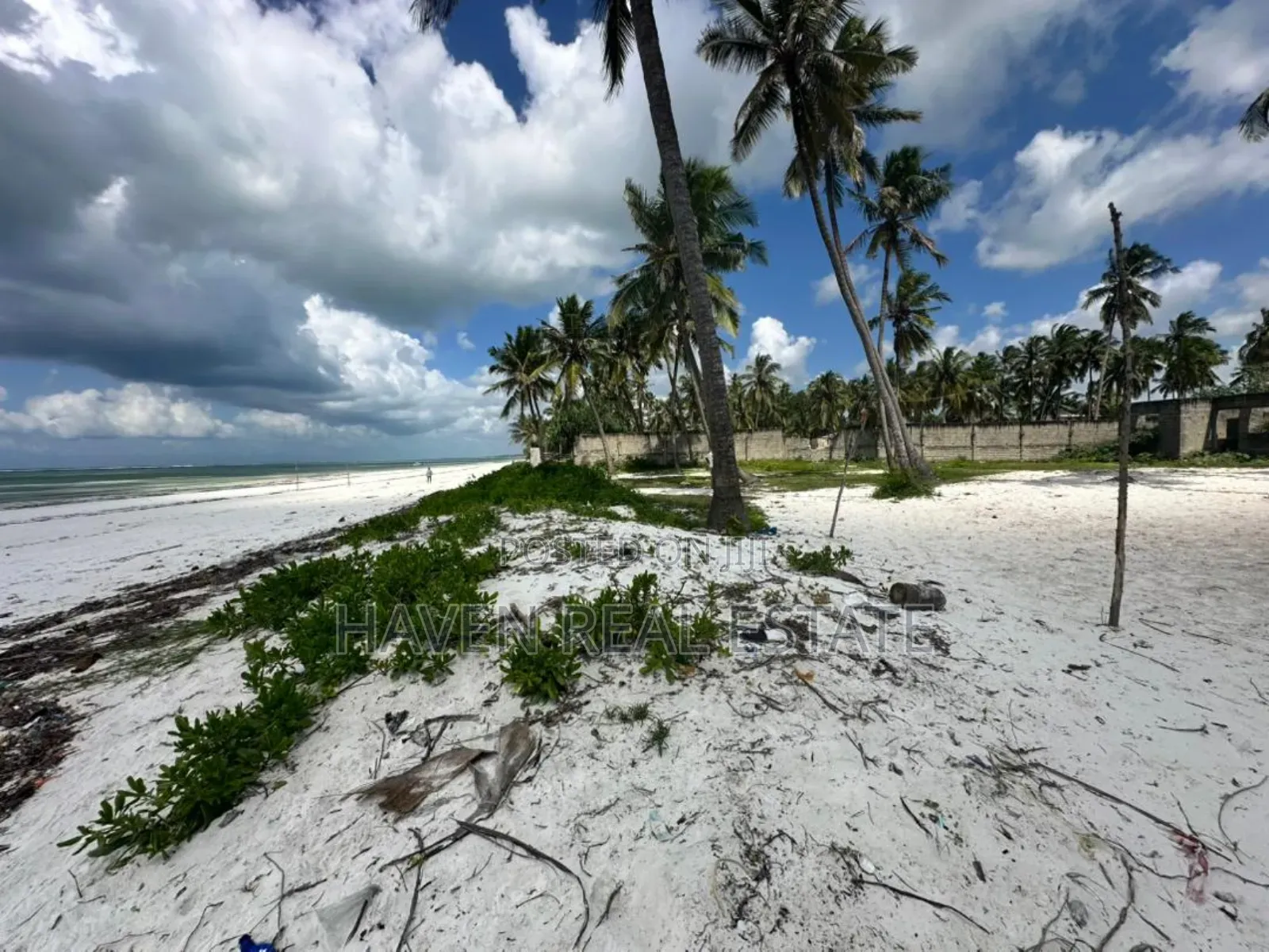 Beach Plot for Sale at Zanzibar