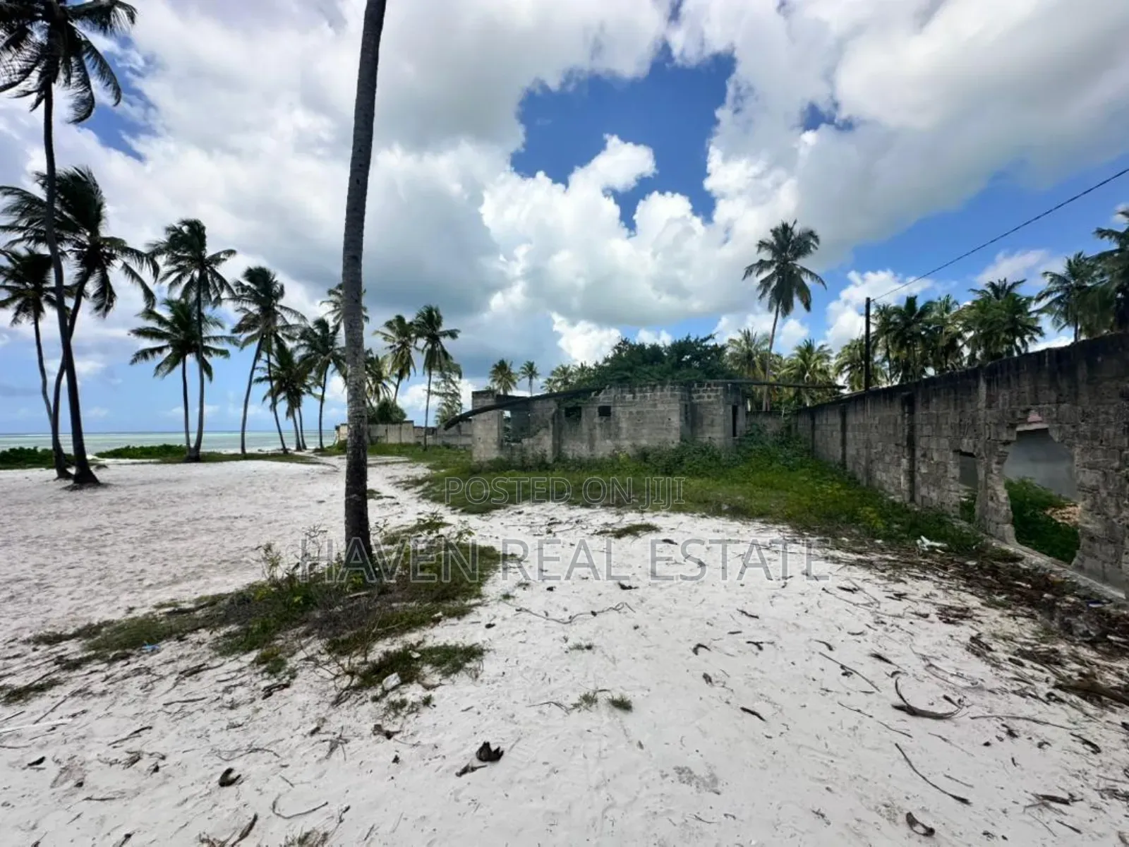Beach Plot for Sale at Zanzibar