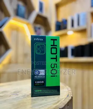 New Infinix Hot 50i 128 GB Black