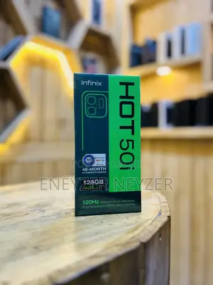 New Infinix Hot 50i 128 GB Black