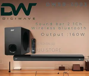 *Digiwave 2.1ch Sound Bar 160w at 