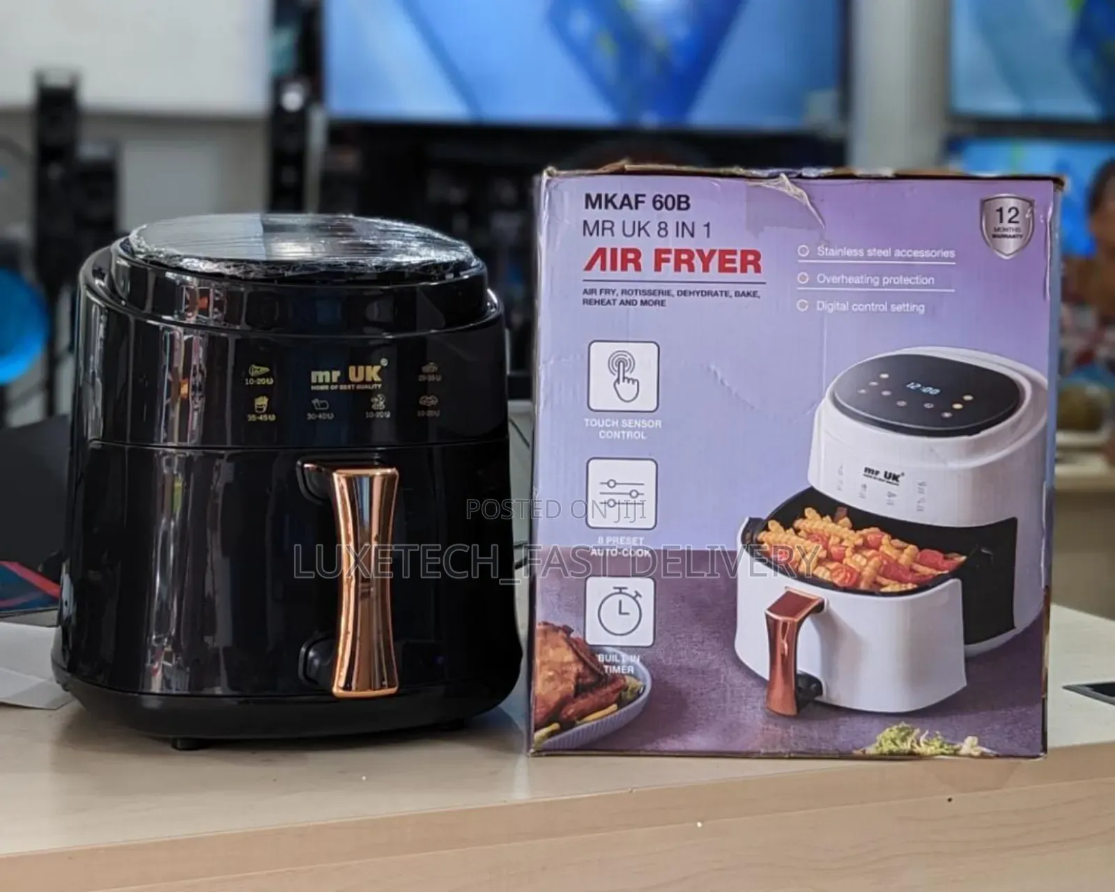 Mr Uk Air Fryer 8l Digital